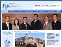 Tablet Screenshot of princetongi.com